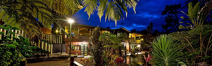 Stay at The Chalet Kilauea Collection when looking for Volcano Hawaii accommodations.